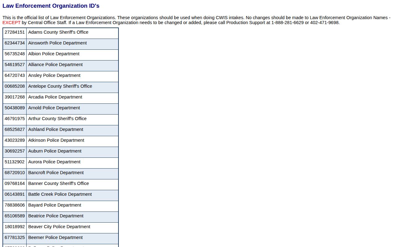 Arnold Police Department official agency directory record source